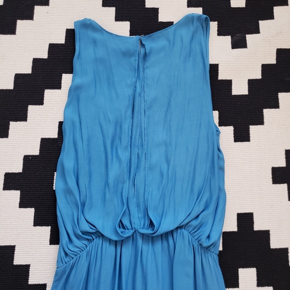 Zara Basic Maxi Dress (Blue) - Picture 7 of 8